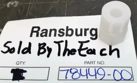 78449-00 Ransburg / Carlisle Binks Devilbiss Pfa Teflon Fluid Fitting .260 Robotic Atomizer Rma Of29