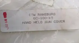 Gc-100-k5 Ransburg Itw Hand Held Electrostatic Gun Cover 5 Pack