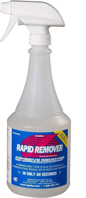 Rpt-rr-30323-7-asn2 Rapid Tac Remover Adhesive Decal Spray Bottle 32 Oz Liq014