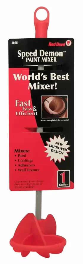 4065 Red Devil 075339008058 Paint Mixer 1 Gallon Pack Of 128 Fl Oz