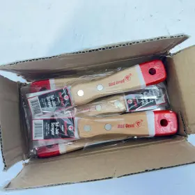 4501 Red Devil Tuf-job Scraper Wood Handle Putty Tool 1.5 Inch Blade Lot Of 5 New