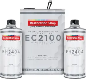 Restoration Shop 726084948549 1.5 Gallon Ultra Flow Premium European Clearcoat Auto Paint Kit