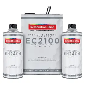 Restoration Shop 840234501368 1.5 Gallon Ultra Flow Premium European Clearcoat Auto Paint