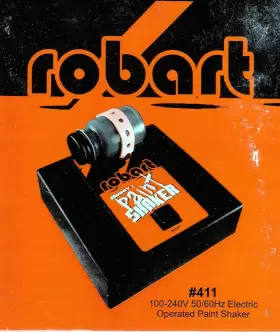 Robart 614129865343 Paint Shaker Ac Powered 6.1 X 6 4.1 Inches