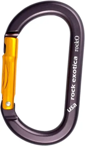 C3-nl Rock Exotica Rocko Carabiner - Non-locker Gray