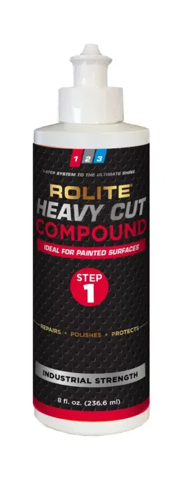Rhcc8z Rolite Heavy Cut Compound 8 Fl. Oz. For Removing P1200 And Finer 8oz