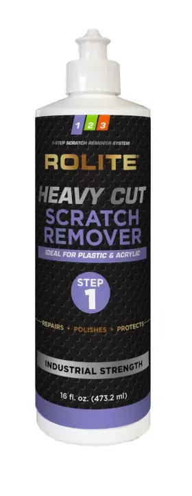 Rhcsr16z Rolite - Heavy Cut Scratch Remover 16 Fl. Oz. For Plastic And 16oz