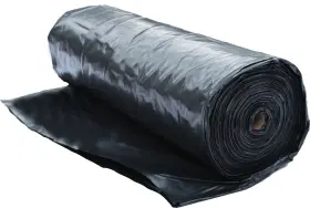 20x100bs Roly Poly 6 Mil Polyethylene Sheeting Roll 20 X 100 Black Plastic