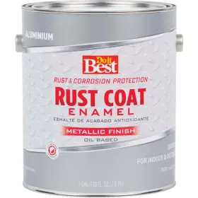 203372d Rust Coat Do It Best Oil-based Gloss Enamel Aluminum 1 Gal. Sim