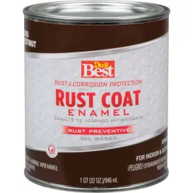 203573d Rust Coat Do It Best Oil-based Gloss Enamel Chestnut 1 Quart Sim Supply