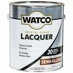 63131 Rust-o-leum Watco Lacquer Clear Semi Gloss 1 Gallon