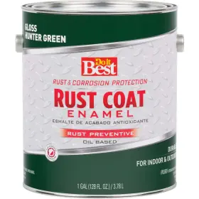 203705d Rust-oleum 009326775241 Do It Best Coat Oil-based Gloss Enamel Hunter Green 1 Gal. Sim