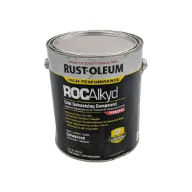 206193 Rust-oleum 020066117412 Cold Galvanizing Compound Metal Gray 1 Gal