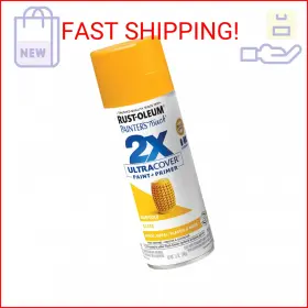 346955 Rust-oleum 020066189358 Painters Touch 2x Ultra Cover Spray Paint 12 Oz Gloss Marig