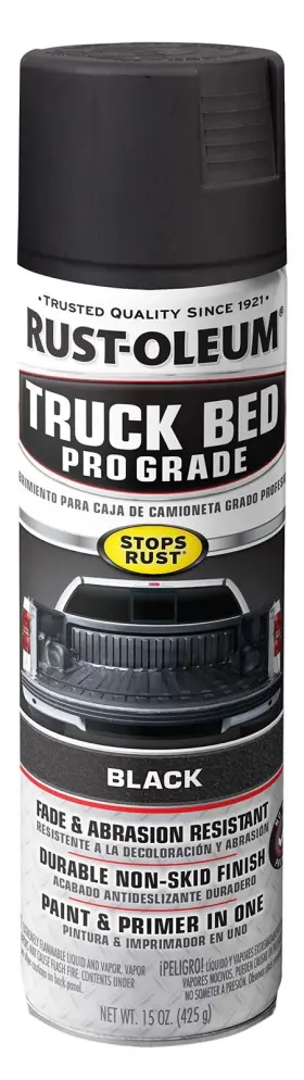 Rust-oleum 020066233167 Automotive Bed Liner Coating Matte Black Rubberized Solid /5 Oz Matt
