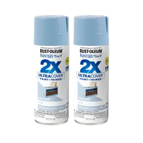 Rust-oleum 020066258603 334088-2pk Painters Touch 12 Ounce Pack Of 2 Satin French Blue