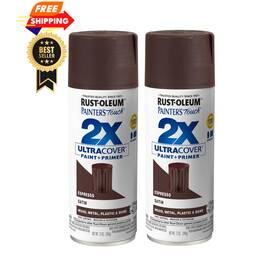 Rust-oleum 020066258740 Rust-oleum 334066-2pk Painters Touch 2x 12 Ounce Pack Of 2 Satin Espresso