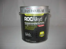 36nd78 Rust-oleum 020066278465 286510 High Heat Resistant Coating Paint Flat Aluminum New