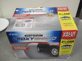 Rust-oleum 020066322885 Gray Indoor Epoxy Shield Garage Floor Coating Kit New Free Shipping