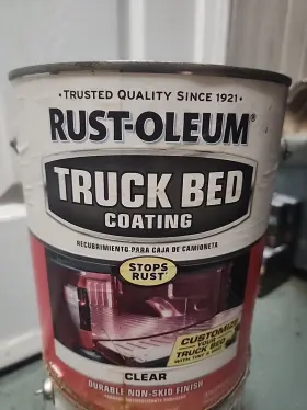 340451 Rust-oleum 020066429928 Truck Bed Coating Clear One Gallon Tintable