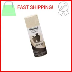 7990830 Rust-oleum 020066799083 Stone Creations Spray 12 Oz Bleached