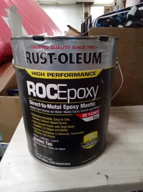 9100 Rust-oleum 020066917197 Rocepoxy Dunes Tan Base No Activator 1 Gal New 133 Yb
