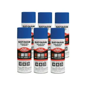 1626830 Rust-oleum 1626830-6pk Industrial Choice 1600 12 Count Pack Of 6 True Blue