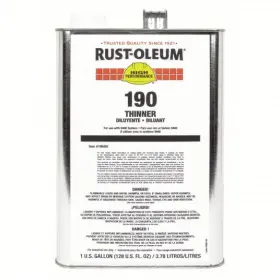 190402 Rust-oleum Paint Thinner Can Solvent 1 Gal Container