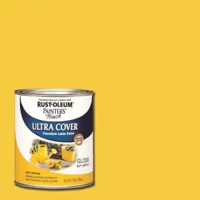 1945-502 Rust-oleum 1945502 Painters Touch 1 Quart Sun Yellow Multi-purpose Paint