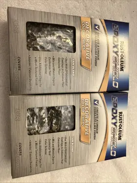 2lbrust-oleum Rust-oleum 238470 Epoxyshield Glacier Gray Blend Decorative Color Chips Paint
