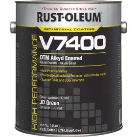 1-component Rust-oleum 245400 V7400 System Dtm Alkyd Enamel Coating 1 Gallon