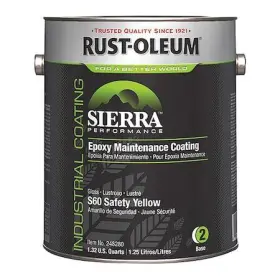 248280 Rust-oleum Epoxy Activator And Finish Safety Yellow Gloss 1 Gal 230