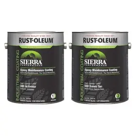251212 Rust-oleum 1 Gal Floor Coating Kit Gloss Finish Gray Water Base