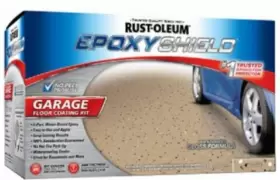 251966 Rust-oleum Rustoleum Epoxy Shield Tan Garage Floor Paint