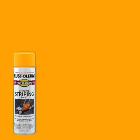 2548838 Rust-oleum Professional Marking Paint 18 Oz Oil Based Flat/matte Yellow Solid