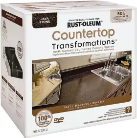 258283 Rust-oleum Countertop Transformations Kit Liquid Mild Java Stone Ea