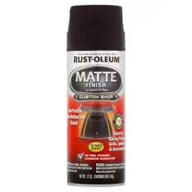 263422 Rust-oleum Automotive Matte Finish Aerosol 12 Oz Black-