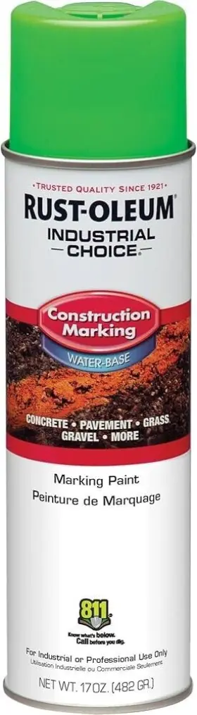 264700 Rust-oleum General Purpose Marking Paint 20 Oz Fluorescent Green