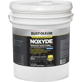 283091 Rust-oleum Elastomeric Acrylic Coating Black 5 Gal