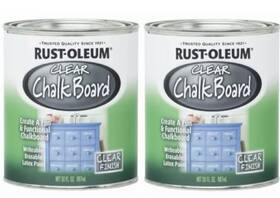 Rust-oleum 284469 Pack Of 2 Rust-oleum Chalkboard Brush-on Clear 30 Ounce