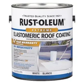 301902 Rust-oleum Elastomeric Roof Coating 0.9 Gal. White Dry Time 2 To 24