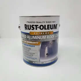 301905 Rust-oleum Extreme Fibered Aluminum Roof Coating .9 Gallon 15 Year