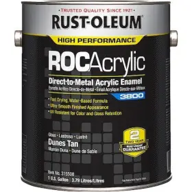 315508 Rust-oleum Acrylic Enamel Coating Dunes Tan 1 Gal