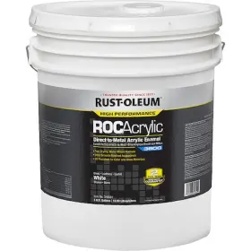 316531 Rust-oleum Acrylic Enamel Coating White 5 Gal
