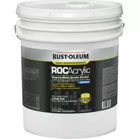 316535 Rust-oleum Acrylic Enamel Coating Safety Red 5 Gal
