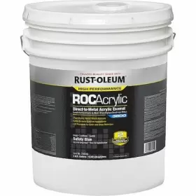 316538 Rust-oleum Acrylic Enamel Coating Safety Blue 5 Gal