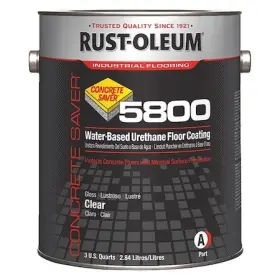 353961 Rust-oleum 1 Gal Floor Coating Gloss Finish Clear Water Base