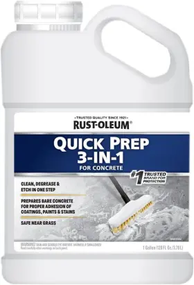 362970 Rust-oleum Quick Prep 3-in-1 For Concrete 1 Gallon -