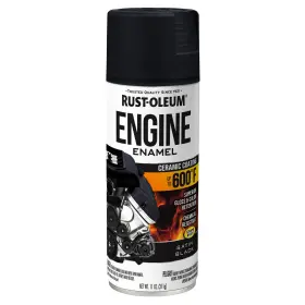 363568 Rust-oleum Engine Enamel Spray 11 Ounce Pack Of 1 Satin Black