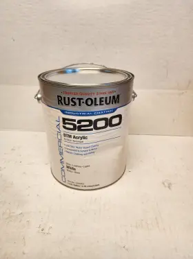 4902-01 Rust-oleum 1 Gallon Commercial 5200 System Dtm Acrylics Gloss White